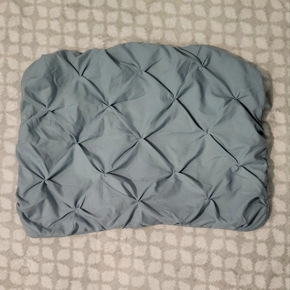 Pillow Shams and bed skirt